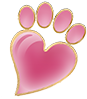 heart paw